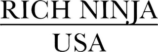 RICH NINJA USA logo
