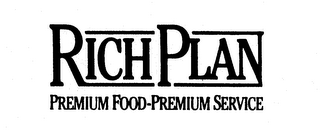 RICH PLAN PREMIUM FOOD-PREMIUM SERVICE logo
