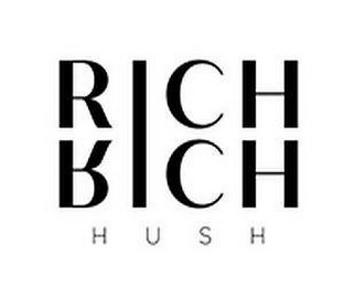 RICH RICH HUSH logo