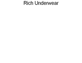 RICH UNDERWEAR logo