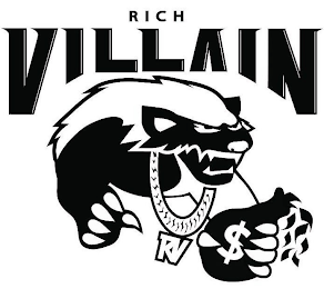 RICH VILLAIN RV logo