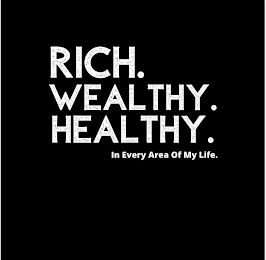 RICH. WEALTHY. HEALTHY. IN EVERY AREA OF MY LIFE. logo