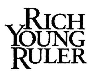 RICH YOUNG RULER logo