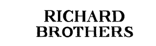 RICHARD BROTHERS