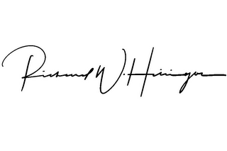 RICHARD W. HEINIGER logo