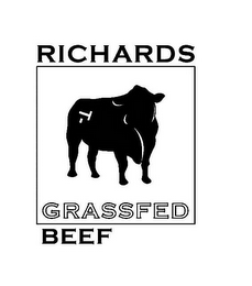 RICHARDS GRASSFED BEEF T logo