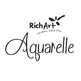 RICHART COLORFUL SINCE 1926 AQUARELLE logo