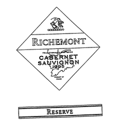 RICHEMONT CABERNET SAUVIGNON 1995 RESERVE logo