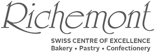 RICHEMONT SWISS CENTRE OF EXCELLENCE BAKERY PASTRY CONFECTIONERY logo