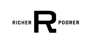 RICHER R POORER logo