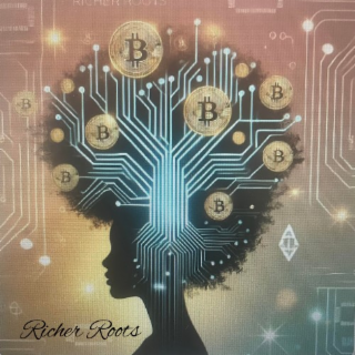 RICHER ROOTS BITCOIN SYMBOLS logo