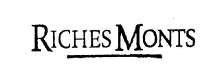 RICHES MONTS logo