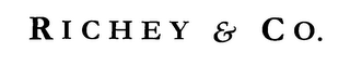 RICHEY & CO. logo
