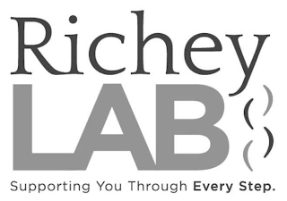 RICHEY LAB SUPPORTING YOU THROUGH EVERY STEP. logo