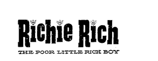 RICHIE RICH THE POOR LITTLE RICH BOY logo