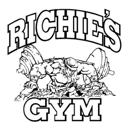 RICHIE'S GYM logo