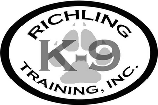 RICHLING K-9 TRAINING, INC. logo
