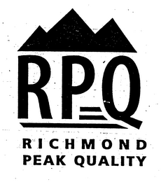 RICHMOND PEAK QUALITY logo