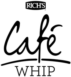 RICH'S CAFÉ WHIP logo