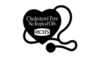 RICH'S CHOLESTEROL FREE NO TROPICAL OILS logo