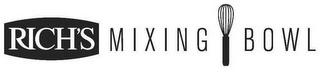 RICH'S MIXING BOWL logo