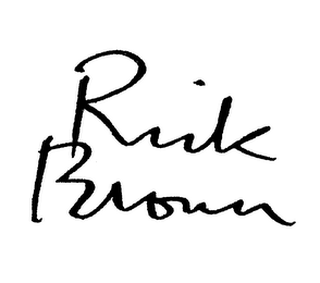RICK BROWN logo