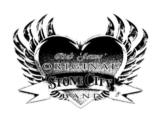RICK JAMES' ORIGINAL STONE CITY BAND logo