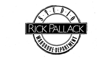 RICK PALLACK S-T-U-D-I-O WARDROBE-DEPARTMENT logo