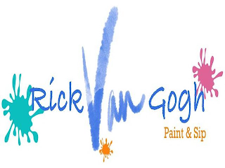 RICK VAN GOGH PAINT & SIP logo