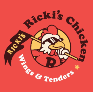 RICKI'S CHICKEN WINGS & TENDERS RICKI'S R logo