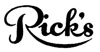 RICK'S logo