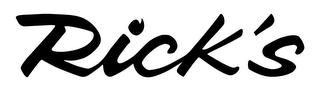 RICK'S logo