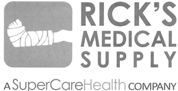 RICK'S MEDICAL SUPPLY A SUPERCAREHEALTH COMPANY logo