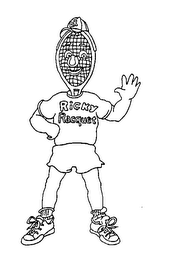 RICKY RACQUET RR logo