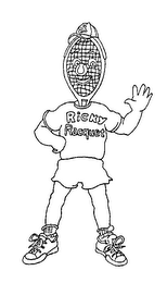 RICKY RACQUET RR logo