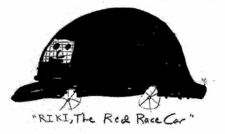 "RICKY, THE RED RACE CAR" logo
