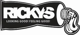 RICKY'S LOOKING GOOD! FEELING GOOD! logo