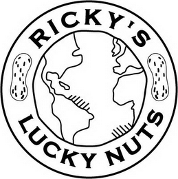 RICKY'S LUCKY NUTS logo