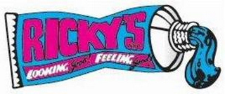 RICKY'S NYC LOOKING GOOD! FEELING GOOD! logo