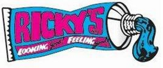 RICKY'S NYC LOOKING GOOD! FEELING GOOD! logo