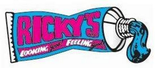 RICKY'S NYC LOOKING GOOD! FEELING GOOD! logo