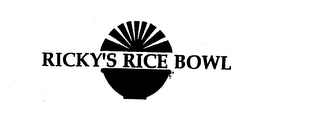 RICKY'S RICE BOWL logo