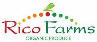 RICO FARMS ORGANIC PRODUCE logo