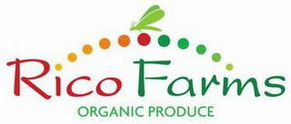 RICO FARMS ORGANIC PRODUCE logo