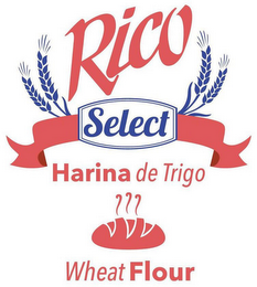 RICO SELECT HARINA DE TRIGO WHEAT FLOUR logo