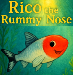 "RICO THE RUMMY NOSE" logo