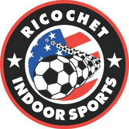 RICOCHET INDOOR SPORTS logo