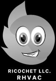 RICOCHET LLC. RHVAC logo