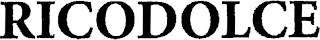 RICODOLCE logo