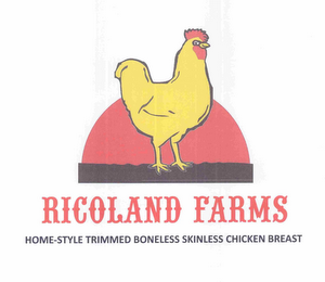 RICOLAND FARMS HOME-STYLE TRIMMED BONELESS SKINLESS CHICKEN BREAST logo